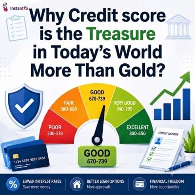 Why Credit score is the Treasure in Today's World More Than Gold?